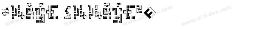 Oogie Boogies字体转换